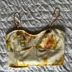 American Eagle Corset Tank Top